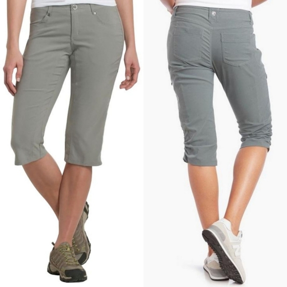 Kuhl Pants - Kuhl "Trekr Kapri" Capri Pants Sage Green Hiking Gorpcore | Women's Size 4